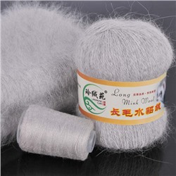 Long mink wool
